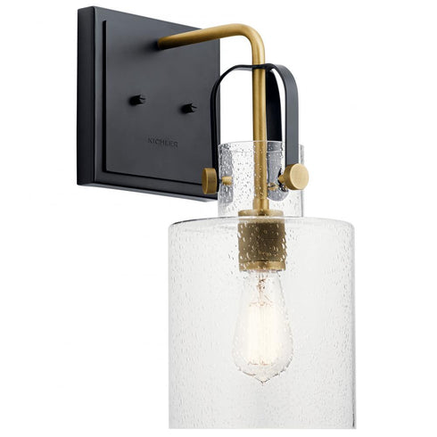 Kichler Kitner 1 Light Wall Sconce Model: 52036ACO
