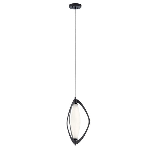 Kichler Kivik Pendant LED in Matte Black Finish Model: 83872MBK