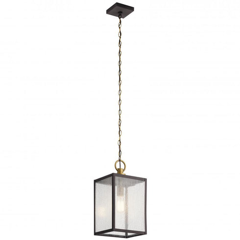 Kichler Lahden 1 Light Outdoor Pendan Semi Flush Model: 59008WZC