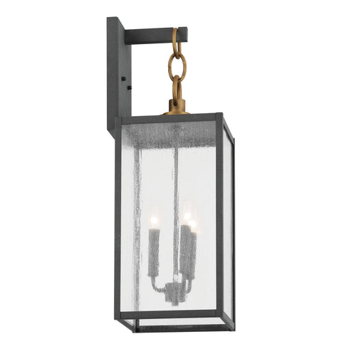 Kichler Lahden 26 Inch 3 Light Outdoor Wall Light Model: 59009WZC