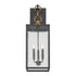 Kichler Lahden Outdoor Wall 3 Light in Weathered Zinc Finish Model: 59009WZC