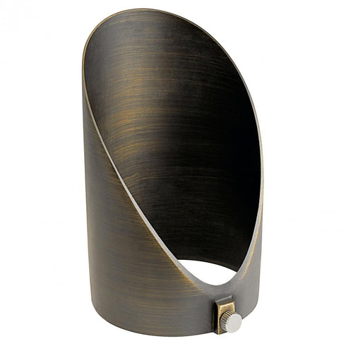 Kichler Landscape LED Gen 1.5 Accent Long Cowl CBR in Centennial Brass Finish Model: 16076CBR