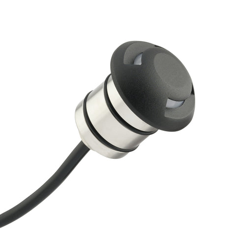 Kichler Landscape LED Mini All Purpose 2Way Top Acc in Black Brass Finish Model: 16144BKB