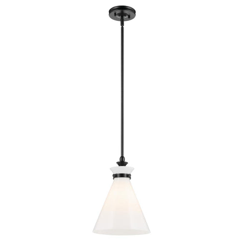 Kichler Laria Pendant Medium 1 Light in Black Finish Model: 52774BK