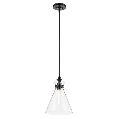 Kichler Laria Pendant Medium 1 Light in Black Finish Model: 52774BK