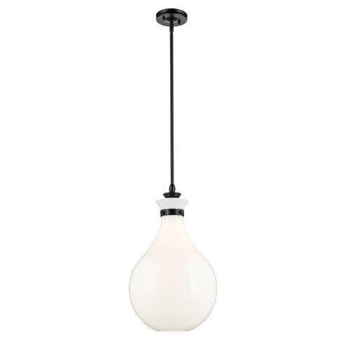 Kichler Laria Pendant Medium 1 Light in Black Finish Model: 52777BK