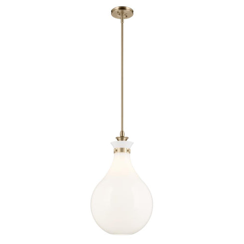 Kichler Laria Pendant Medium 1 Light in Black Finish Model: 52777BK