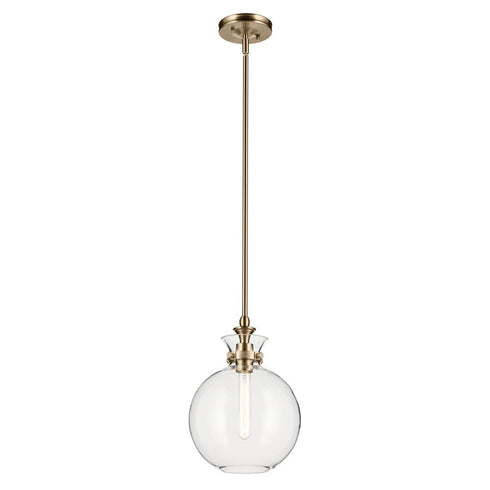 Kichler Laria Pendant Medium 1 Light in Black Finish Model: 52778BK