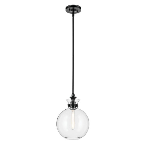 Kichler Laria Pendant Medium 1 Light in Black Finish Model: 52778BK