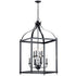 Kichler Larkin 8 Light Foyer Chandelier Model: 42591BK