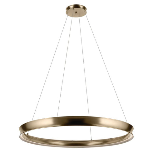 Kichler Larousse Chandelier Extra Large in Black Finish Model: 52748BKLED