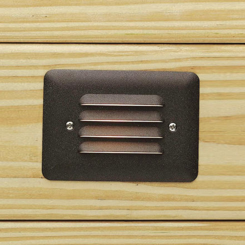 Kichler LED 2700k Louvered Mini Step Light In Model: 15782AZT27R