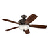 Kichler LED 52 Inch Monarch II Select Fan Model: 339413OZ