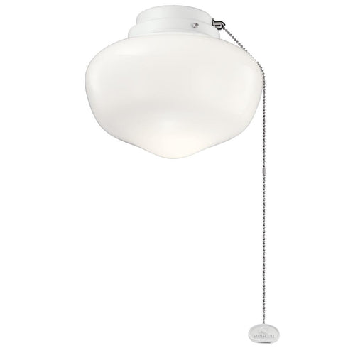 Kichler LED 8 Inch Schoolhouse Light Kit Weathered Model: 380913WSP