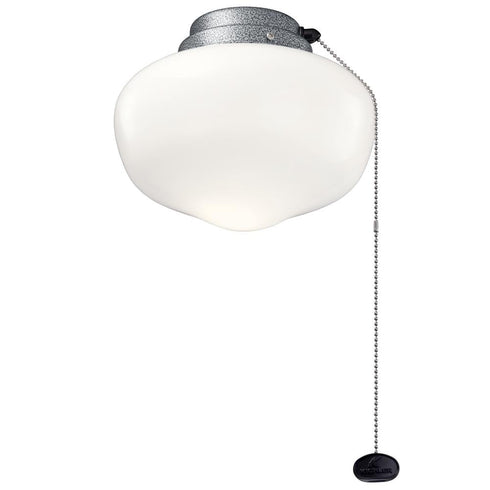 Kichler LED 8 Inch Schoolhouse Light Kit Weathered Model: 380913WSP
