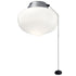 Kichler LED 8 Inch Schoolhouse Light Kit Weathered Model: 380913WSP