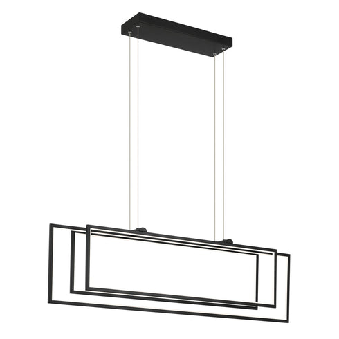 Kichler LED Jestin 46 Inch Linear Chandelier In White Model: 84331WH
