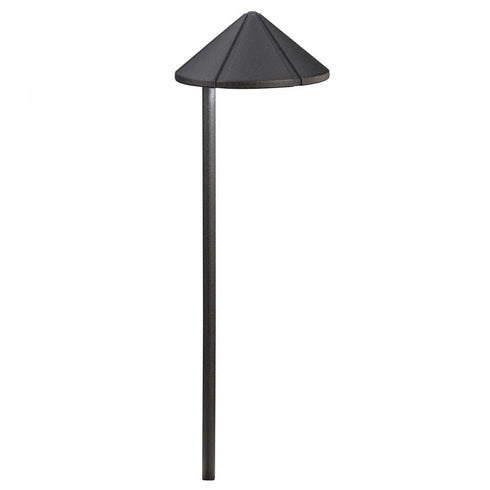Kichler LED Side Mount 3000k Path Light Textured Model: 15815BKT30R