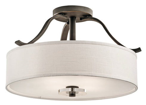 Kichler Leighton 4 Light Semi Flush Model: 42486OZ