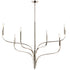 Kichler Livadia Chandelier 6 Light in Black Finish Model: 52674BK