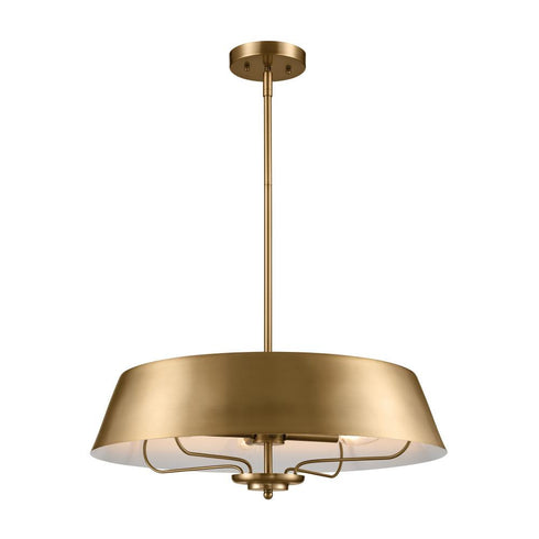 Kichler Luella 4 Light Pendan Semi Flush Model: 52543PN