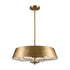 Kichler Luella 4 Light Pendan Semi Flush Model: 52543PN