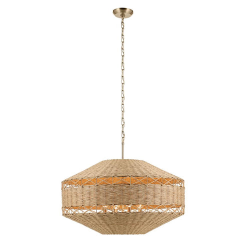 Kichler Lulo Pendant 4 Light in Bronze Finish Model: 52744CPZ