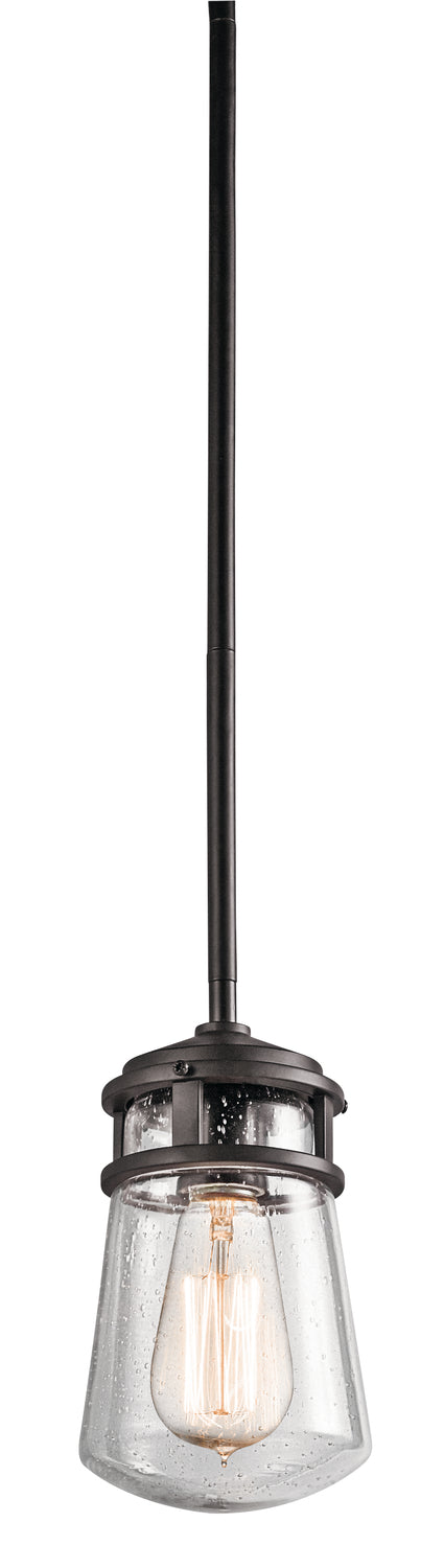 Kichler Lyndon 1 Light Outdoor Pendant Model: 49446BA