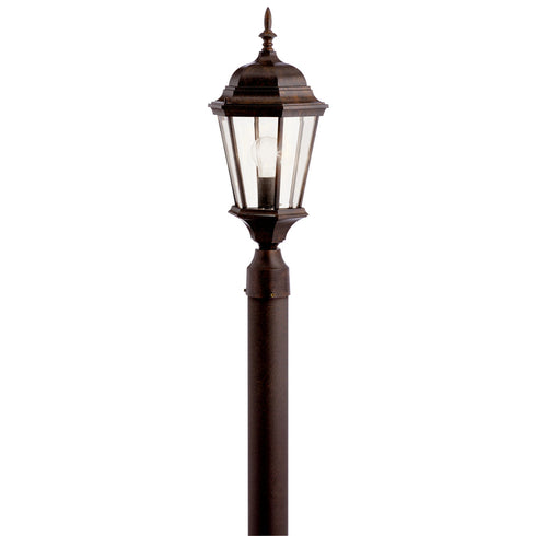 Kichler Madison 1 Light Outdoor Post Mt Model: 9956BK
