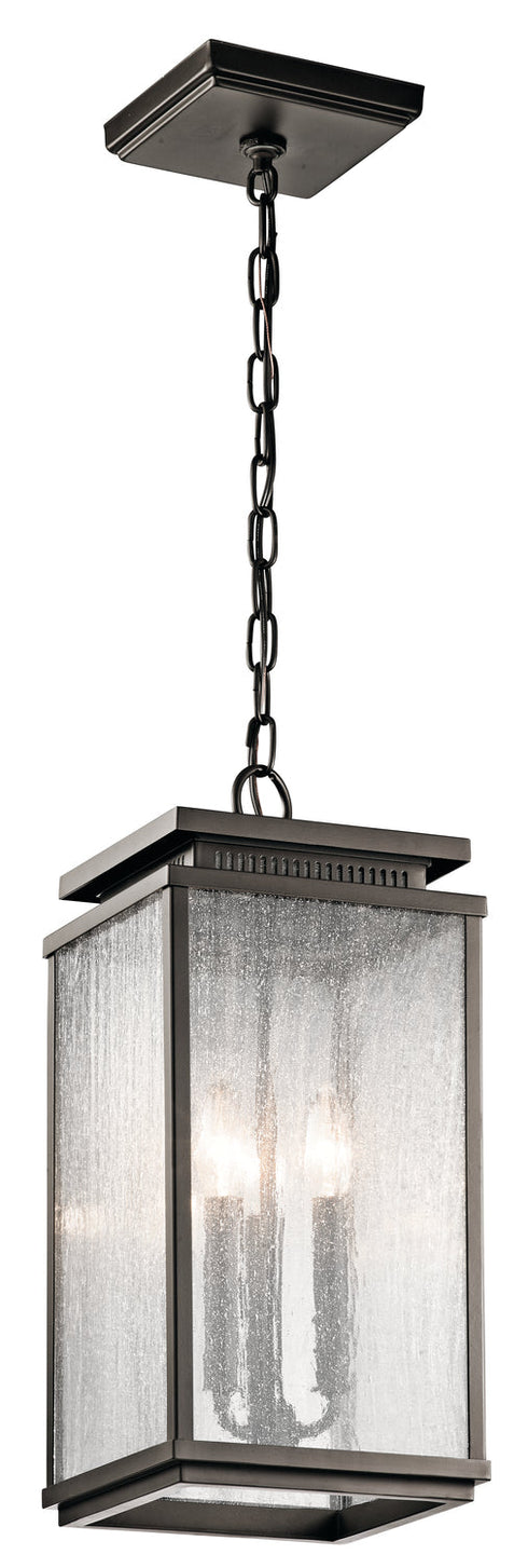 Kichler Manningham 3 Light Outdoor Pendant Model: 49387OZ