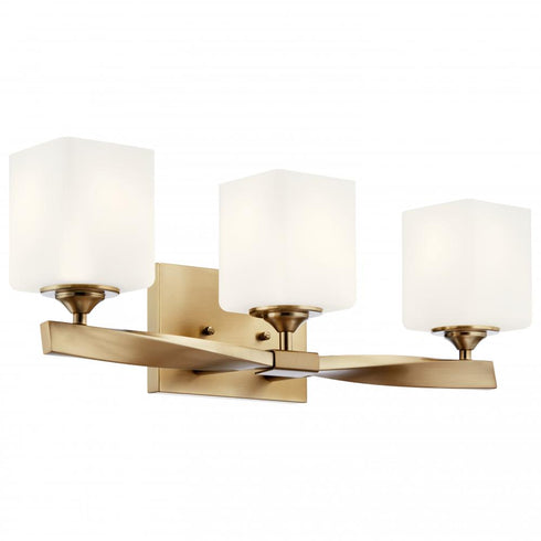 Kichler Marette 22.75 Inch 3 Light Vanity Light With Model: 55002CPZ