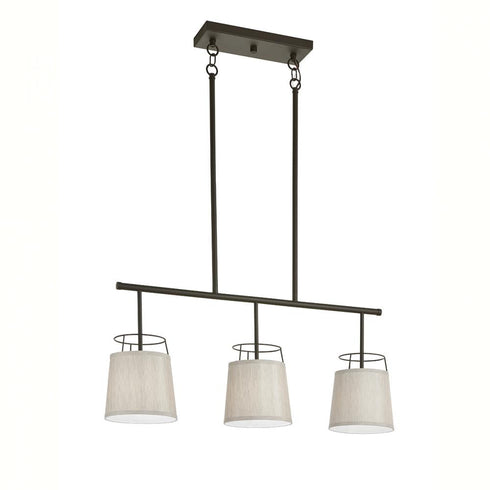 Kichler Marika 3 Light Linear Chandelier Model: 52263OZ