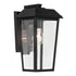 Kichler Mathus Outdoor Wall 1 Light in Black Textured Finish Model: 59118BKT