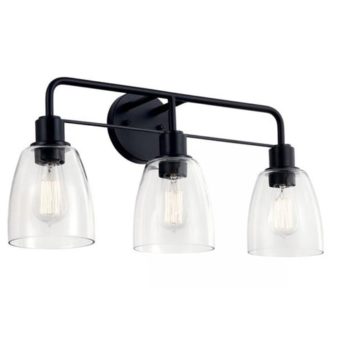 Kichler Meller 3 Light Bath Model: 55102BK