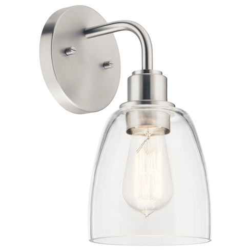 Kichler Meller™ 11 Inch 1 Light Wall Sconce Model: 55100NI