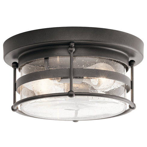 Kichler Mill Lane 2 Light Outdoor Ceiling Model: 49965AVI