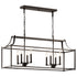 Kichler Morrigan 8 Light Linear Chandelier Model: 42497NI