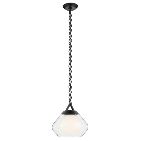 Kichler Nella Pendant Medium 1 Light in Black Finish Model: 52782BK