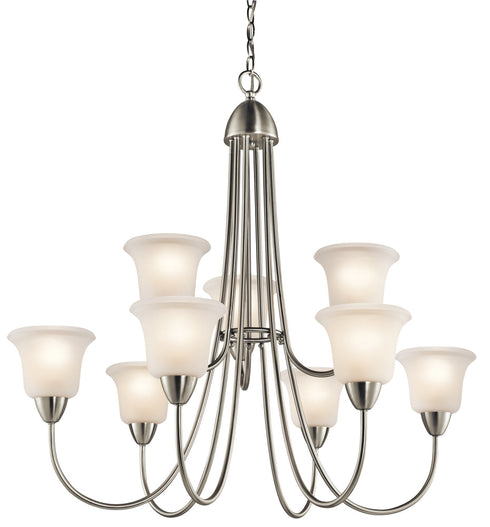Kichler Nicholson 9 Light Chandelier Model: 42885NI