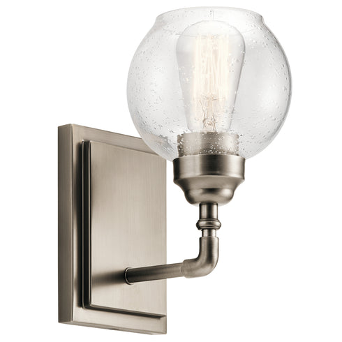 Kichler Niles 1 Light Wall Sconce in Antique Pewter Model: 45590AP