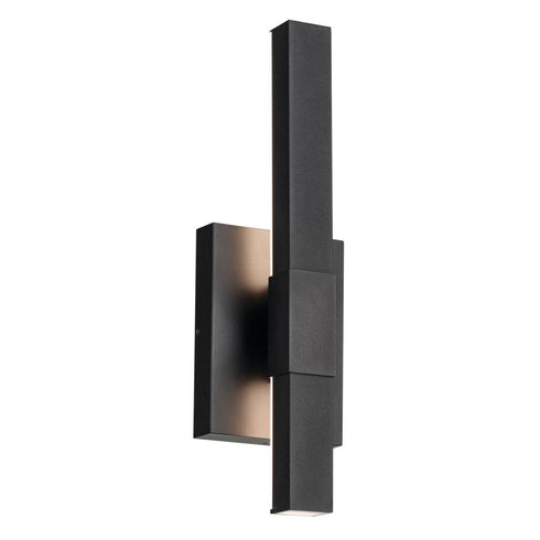 Kichler Nocar Outdoor Wall 1 Light in Black Textured Finish Model: 59143BKT