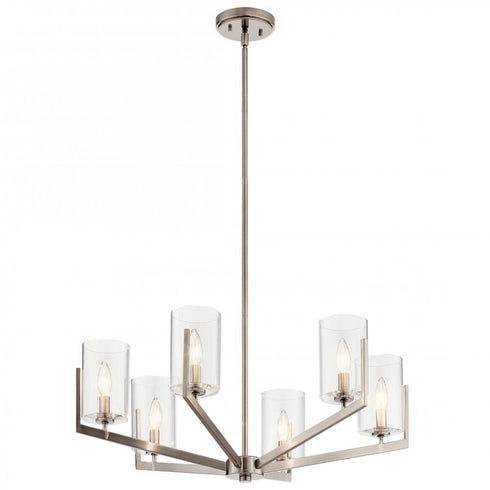 Kichler Nye 6 Light Chandelier Model: 52314BNB