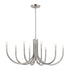 Kichler Odensa Oval Chandelier 8 Light in Black Finish Model: 52553BK