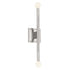 Kichler Odensa Wall Sconce 2 Light in Black Finish Model: 52556BK