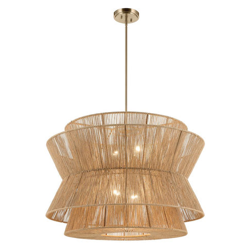 Kichler Ophira Pendant 4 Light in Bronze Finish Model: 52736CPZ