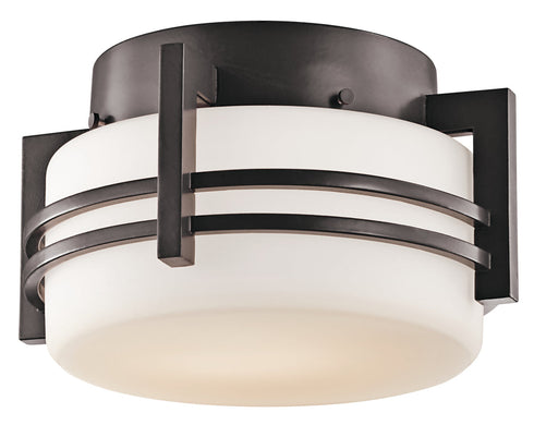 Kichler Pacific Edge 1 Light Outdoor Ceiling Model: 9557AZ