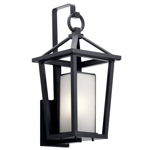 Kichler Pai 1 Light Outdoor Wall Model: 49877BK