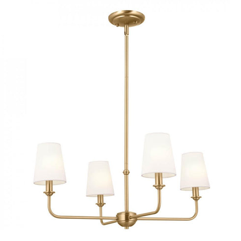 Kichler Pallas 4 Light Mini Chandelier Model: 52520BK