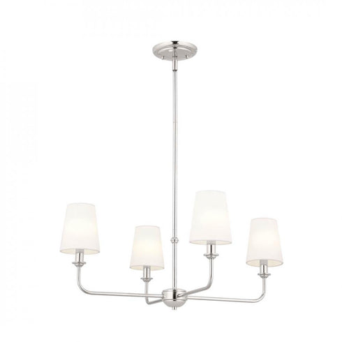 Kichler Pallas 4 Light Mini Chandelier Model: 52520BK