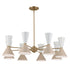Kichler Phix Chandelier 16 Light in Champagne Bronze Finish Model: 52567CPZBK